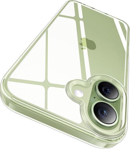 حافظة CASEKOO لهاتف iPhone 17 Pro Max ناعمة وشفافة، حاصلة على براءة اختراع مضادة للأصفر والبولي يوريثان الحراري، حماية من الدرجة العسكرية بطول 15 قدمًا، حافظة شفافة نحيفة للنساء والرجال Funda para لهاتف iPhone 17 Pro Max مقاس 6.9 بوصة، شفافة in Kuwait