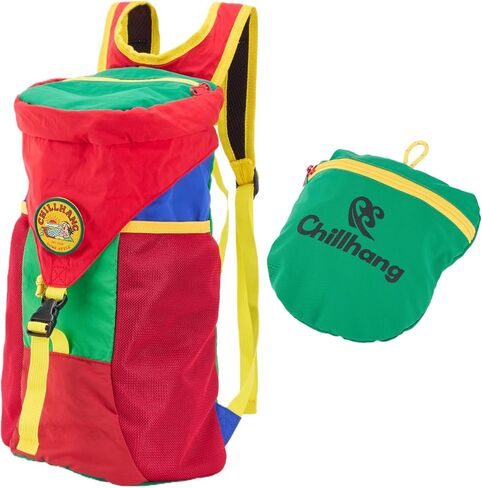Packable Backpack, Lightweight Hiking Daypack for Men & Women, 18L Foldable Water-Resistant Small Backpack with Color Block Design for Outdoor Trekking Camping Travel in Saudi Arabia