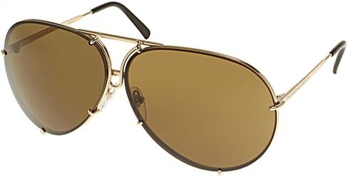 Porsche Design Sunglasses P8478 ، Gold ، 69mm in Kuwait
