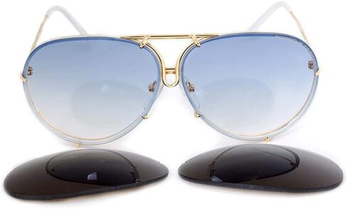 Porsche Design Sunglasses P8478 ، Gold ، 69mm in Kuwait