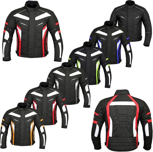 Men's Waterproof Motorbike Jacket CE Armor–All-Weather Protective Coat for Bikers in Kuwait