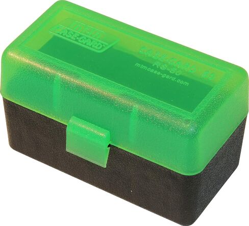 MTM 50 Round Rifle Ammo Box 17, 204, 223, 5.56x45, 6x47 Brown Small in Saudi Arabia