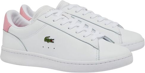 Lacoste Women's Carnaby مجموعة مدربين مع حذاء رياضة التفاصيل الثلاثية الأبعاد in Kuwait