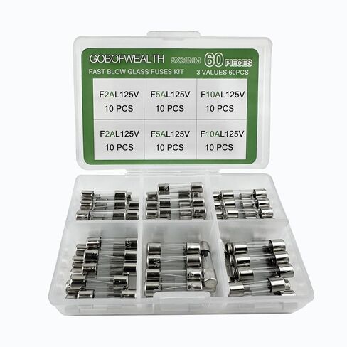 5x20mm 0.2x0.78 بوصة 125V 1A 3A 5A 8A AMPERE 4 MODES in Kuwait