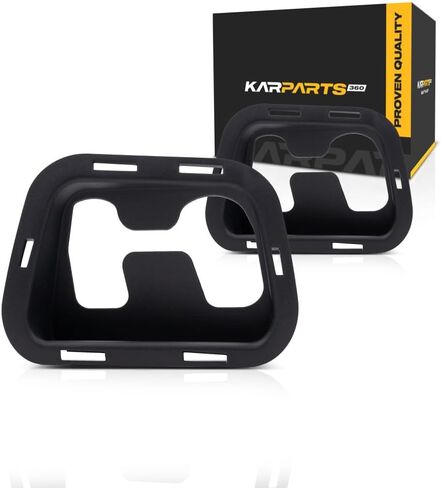 ل Chevy Tahoe 2007-2014 السحب هوك سائق وجانب الراكب | زوج | الجبهة | البلاستيك | استبدال GM1029102 ، GM1029103 | 15-3976 ، 15893976 ، 15-3977 ، 15893977 in Saudi Arabia