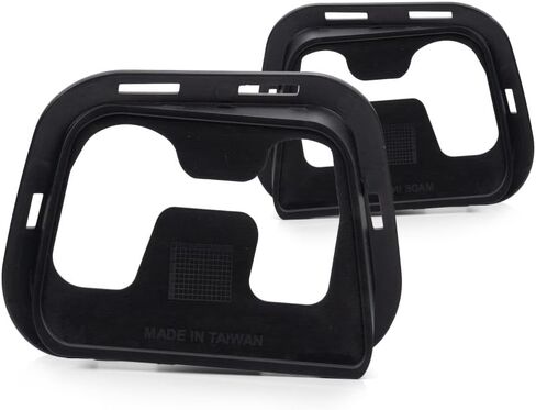 ل Chevy Tahoe 2007-2014 السحب هوك سائق وجانب الراكب | زوج | الجبهة | البلاستيك | استبدال GM1029102 ، GM1029103 | 15-3976 ، 15893976 ، 15-3977 ، 15893977 in Saudi Arabia