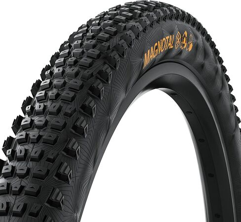 Continental Magnotal 29x2.40 Tubeless Ready Mountain Bike Tire | 1 Pack, Fast & Grippy On Mixed & Loose Terrain, E25 Electric Bike Rated, Folding — Soft Compound, Trail Casing, Black in Saudi Arabia