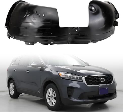 Front Fender Liner Set Fits for 2014-2016 Toyota Corolla Front Driver & Passenger Side Replacement for TO1249178 TO1248178 5387602480 5387502460(2 Pcs) in Saudi Arabia