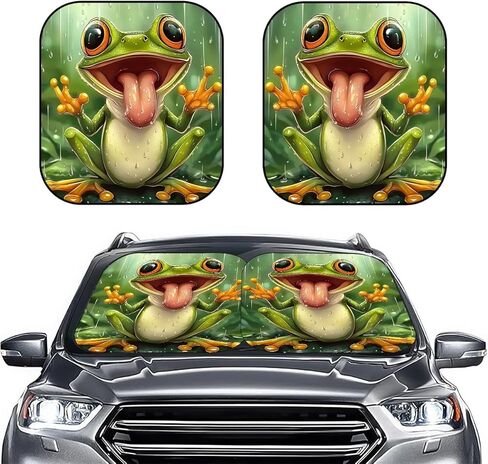2pcs Bigfoot Art Silver Windshield Sun Shade لشاحنة سيارات الدفع الرباعي (28 × 31 بوصة) ، زجاج الأمامي الظلال الشمسية ، ظلال للنوافذ الأمامية ، الشمس لزجاج الأمامي ، كتل الحامي الأشعة فوق البنفسجية للأشعة فوق البنفسجية in Kuwait