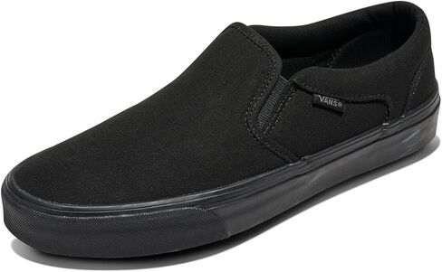 حذاء Asher سهل الارتداء للرجال من Vans | حذاء رياضي مريح للمشي والموضة والارتداء اليومي، لون بني فحمي منقوش، 11 in Kuwait
