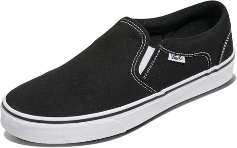 حذاء Asher سهل الارتداء للرجال من Vans | حذاء رياضي مريح للمشي والموضة والارتداء اليومي، لون بني فحمي منقوش، 11 in Kuwait