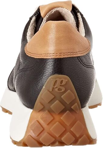Paul Green 5211-07 Cognac Leather Womens Casual Trainers in Saudi Arabia