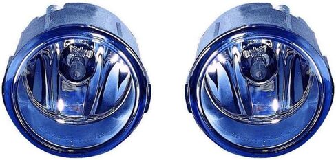 Carlights360: For 2011 2012 2013 Nissan Rogue Fog Light Assembly Driver OR Passenger Side | Single Piece | w/Bulbs | CAPA Certified Replacement for NI2590103 in Saudi Arabia