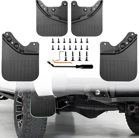 4Pcs Mud Flaps fit for 2023 2024 2025 Chevy Chevrolet Colorado Mud Guards Front Rear Mudflaps Splash Guard Protector Accessories in Saudi Arabia