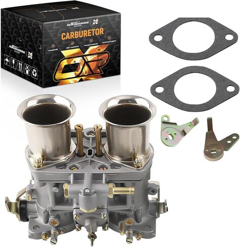 maXpeedingrods 2Pcs 44 IDF Carburetor for VW for Bug for Volkswagen for Beetle for Fiat 44 IDF with Air Horn in Saudi Arabia