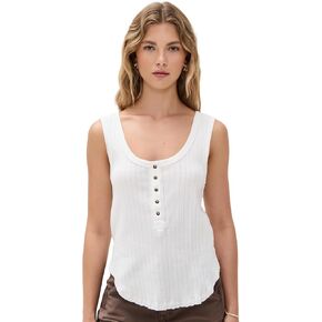Free People Women's Care Bryson Henley Tank in Saudi Arabia