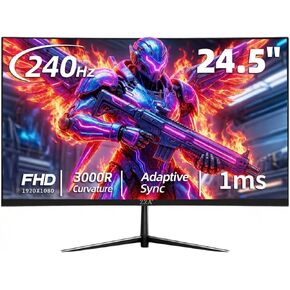 شاشة ZZA للألعاب مقاس 32 بوصة QHD (2560 × 1440)، معدل تحديث 165 هرتز، 1 مللي ثانية، HDR 10، sRGB 95% مجموعة ألوان، FreeSync Premium، قابل للتركيب على VESA، ضبط الزاوية، DisplayPort 1.4، HDMI2.0 in Kuwait