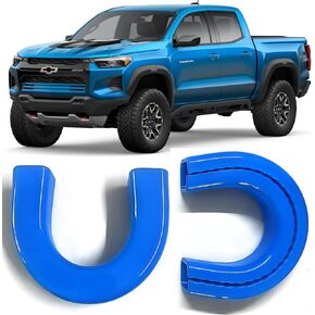 (إصدار ممتد) أغطية خطاف السحب لـ Silverado 1500 2007-2026 وGMC Sierra 1500 2007-2019، تصميم ممتد يناسب ملحقات Silverado 1500 تمامًا، لا يناسب خطافات السحب الرأسية (أحمر) in Kuwait