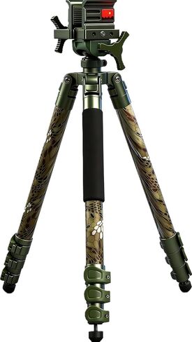 Clamping Tripod Rest Camo Tripod Stand with Integrated Clamp Head Bubble Level Sturdy Aluminum Frame Lightweight Adjustable Legs for Outdoors in Saudi Arabia