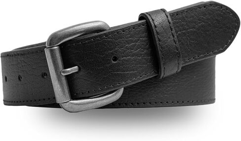 First Mfg Co - Concealment 16006 - Men's Motorcycle Biker Riding Black Leather Belt in Saudi Arabia