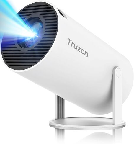 جهاز عرض صغير HY300 مع WiFi 6 وBT 5.2، تطبيقات مدمجة، جهاز عرض محمول ذكي مطور يدعم 4K 1080P، AutoKeystone، 160 ANSI، Android 11، متوافق مع HDM/USB/TV Stick/الهاتف الذكي/الكمبيوتر المحمول in Saudi Arabia