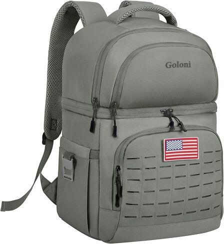 Goloni Insulated Cooler Backpack, 40L Large Leakproof & Lightweight Soft Cooler,Backpack Cooler for Outdoor in Saudi Arabia