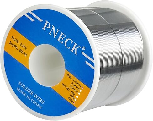 60/40 Tin Lead Rosin Core Solder Wire for Electrical Soldering, 1/8" 1 lb (3 mm 450 g) in Kuwait