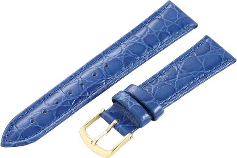 Hadley-Roma Women's LS-717 14mm Brown Crocodile Grain Watch Strap in Saudi Arabia