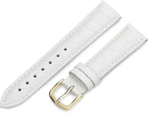 Hadley-Roma Women's LS-717 14mm Brown Crocodile Grain Watch Strap in Saudi Arabia