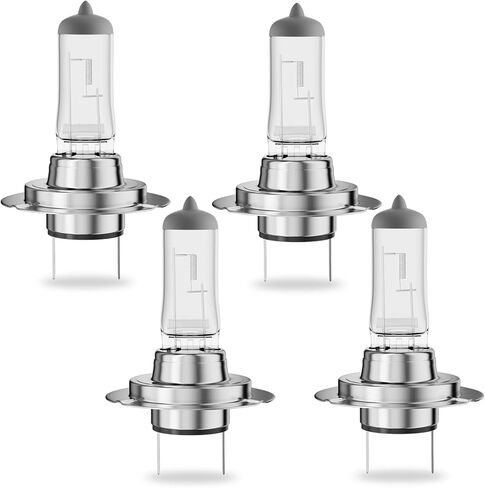 9005 HB3 Halogen المصباح الأمامي ، 12 فولت 55W ، 4000 شمعة ، 3800 كيلو ، لا وهج ، مصابيح الأمامية عالية ومنخفضة ، مصابيح ضوء الرأس للسيارة ، حزمة 4 in Saudi Arabia