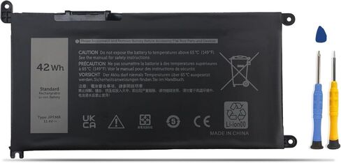 ZTHY 87Wh DWVRR استبدال بطارية الكمبيوتر المحمول Dell Alienware x17 R1 R2 Alienware x15 R1 R2 Inspiron 16 7620 2-in-1 Series Notebook 0017GN 0NR6MH 817GN 11.4V 7250mAh 6-Cell in Saudi Arabia