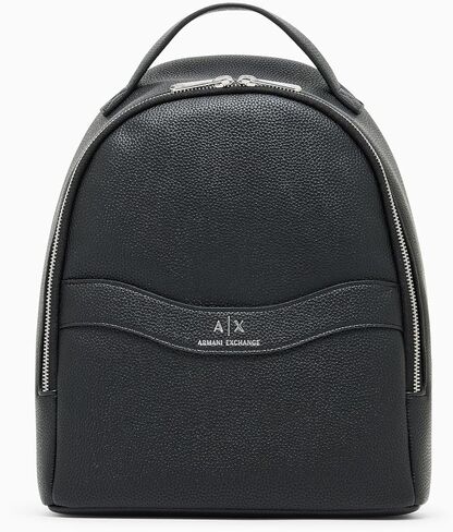 Armani Exchange Women's Wave Backpack, Black, One Size in Saudi Arabia