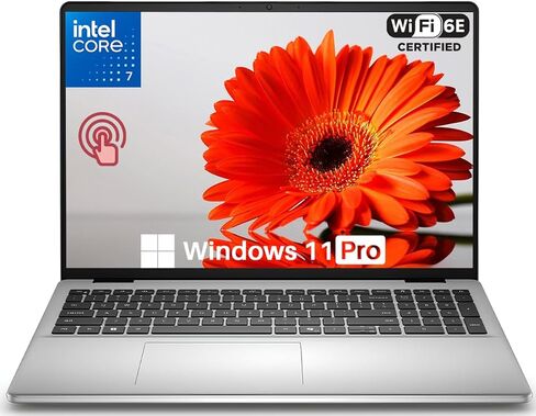 Dell 16" FHD+ Touchscreen Laptop Computer - Intel Core i7-150U Processor(10 Core, Up to 5.4Ghz), 300nits Display, Fingerprint, Backlit Keyboard, Windows 11 Pro((32GB DDR5 RAM, 1TB SSD) in Saudi Arabia
