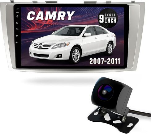 راديو ستيريو للسيارة نظام ملاحة Android لسيارة Toyota Rav4 2006 2007 2008 2009 2010 2011 2012، شاشة لمس IPS HD مقاس 9 بوصة، CarPlay Andriod Auto Bluetooth WiFi GPS في Dash Radio 4-Core(2GB+32GB) in Kuwait