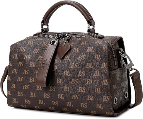 Top-handle Women Purses and Handbags, Vegan Leather Satchel Shoulder Bag Fashion Ladie Tote Bags with Detachable Strap in Saudi Arabia