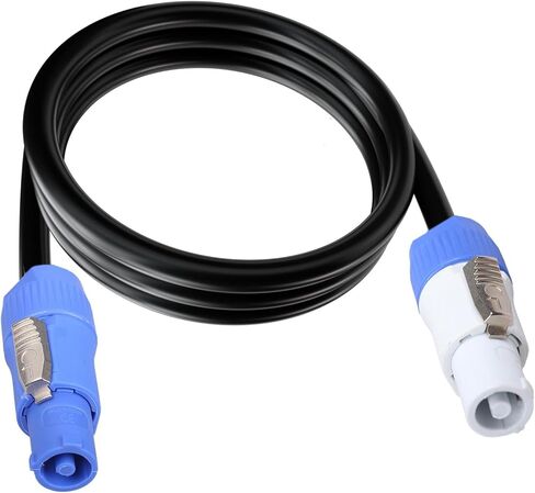 كابل PowerCon لإضاءة المسرح مدخل AC PowerCon للإخراج 12AWG 3 Pin كابل تمديد الطاقة لشاشة LED شعاع متحرك الرأس معدات الصوت والفيديو - 3.05M / 10FT in Kuwait