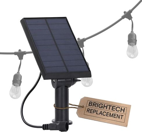 Brightech Ambience Pro Pro البديلة لوحة الطاقة الشمسية - متوافقة فقط مع مصابيح سلسلة خارجية Brightech 7W التي تعمل بالطاقة الشمسية - الصف التجاري - 1 لوحة شمسية in Kuwait