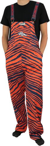 Zubaz NFL Unisex Adult Overalls Zebra Bib Overalls with Zebra Lined or Lightweight Options – Authentic Team Apparel in Saudi Arabia