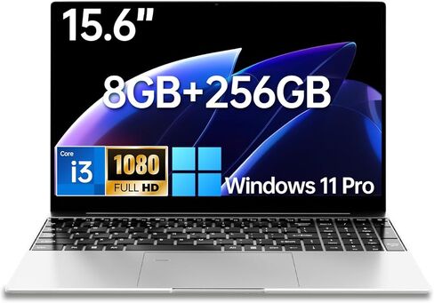 2025 أحدث كمبيوتر محمول مقاس 15.6 بوصة يعمل بنظام التشغيل Windows 11، وذاكرة وصول عشوائي 16 جيجابايت وذاكرة وصول عشوائي 512 جيجابايت PCIe SSD، ومعالج Intel N5095 (بحد أقصى 2.9 جيجاهرتز)، وشاشة عالية الدقة 1080 بكسل، ولوحة مفاتيح بإضاءة خلفية، وبصمة الإصبع in Kuwait