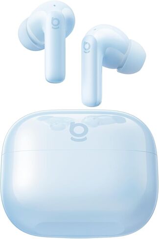 Baseus Bass BP1 NC Hybrid Active Noise Cancelling Wireless Earbuds, 12mm Super-Bass Driver, 41H Playtime, Bluetooth 6.0, IP55 Waterproof, 4-Mic AI ENC, 24 Customizable EQ in Saudi Arabia