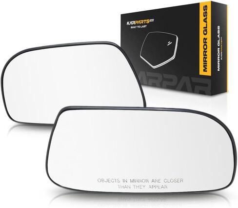 For Chrysler Pacifica 2004 2005 Mirror Glass Driver Side | Heated | w/Backing Plate | Flat Glass Type | Replacement For 5161783AA in Saudi Arabia