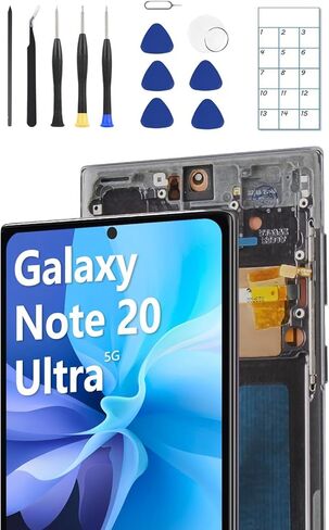 لاستبدال شاشة الهاتف المحمول، شريط مزدوج الجوانب، لجميع شاشات LCD للهواتف المحمولة، شريط مطاطي سهل السحب، لهاتف Samsung Galaxy S21 S22 Ultra Display OLED (بدون مقبض 171*8*0.3 مم، 10 قطع) in Kuwait