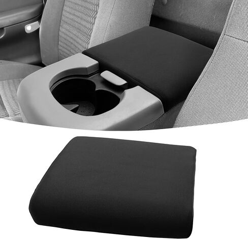 غطاء مسند ذراع وحدة التحكم المركزية KBH لسيارة Ford F150 1999-2003، مقعد القفز، واقي غطاء وحدة التحكم الوسطى، ملحقات داخلية مخصصة، بيج in Saudi Arabia