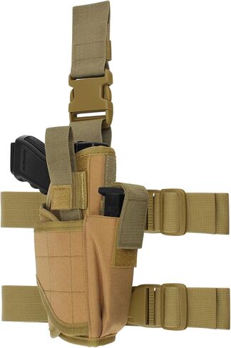 ZZY قطرة الساق الحافظة، التكتيكية الفخذ مسدس بندقية الحافظة، اليد اليمنى قابل للتعديل الفخذ الحافظة للرجال، الساق الحافظة ل 9MM in Kuwait