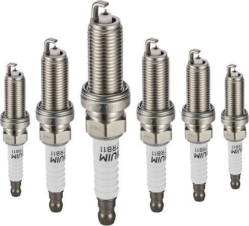 LKAR6AIX-11 Iridium Spark Plugs 4 Pack - Compatible with Nissan 2007-2013 Altima 2008-2013 Rogue 2007-2012 Sentra 2013-2021 NV200, 1.6L 1.8L 2.0L 2.5L Engine - Replaces XP5684 Spark Plug in Kuwait
