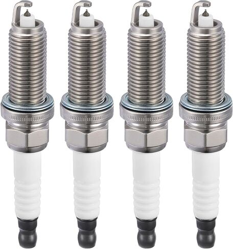LKAR6AIX-11 Iridium Spark Plugs 4 Pack - Compatible with Nissan 2007-2013 Altima 2008-2013 Rogue 2007-2012 Sentra 2013-2021 NV200, 1.6L 1.8L 2.0L 2.5L Engine - Replaces XP5684 Spark Plug in Kuwait