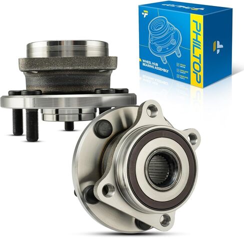 PHILTOP 513087 Front Wheel Hub Assembly Fit for Buick Lesabre 1991-1999, Cadillac DeVille 1992-1996, Oldsmobile 88 1992-1999, Pontiac Bonneville 1992-1999, 5 Lugs Wheel Hub Bearings W/ABS in Saudi Arabia