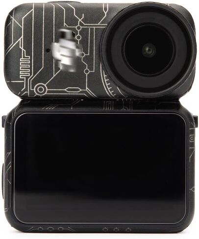 مجموعة ملصقات طبقة حماية مضادة للخدش لكاميرا DJI Osmo Nano، ملحقات حماية ملفوفة بالكامل (دائرة - تيتانيوم) in Kuwait