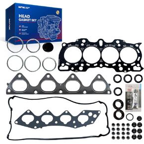 KAX HS26236PT-2 Engine Cylinder Head Gasket Set Fit for 2001 2002 2003 2004 2005 Honda Civi HX/EX 1.7L, Head Gasket Kit in Saudi Arabia