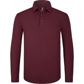 قميص أليكس فاندو رجال الجولف رطوبة فاقة سريعة القمصان ذات الأكمام الطويلة ذات الأكمام الطويلة للرجال in Kuwait